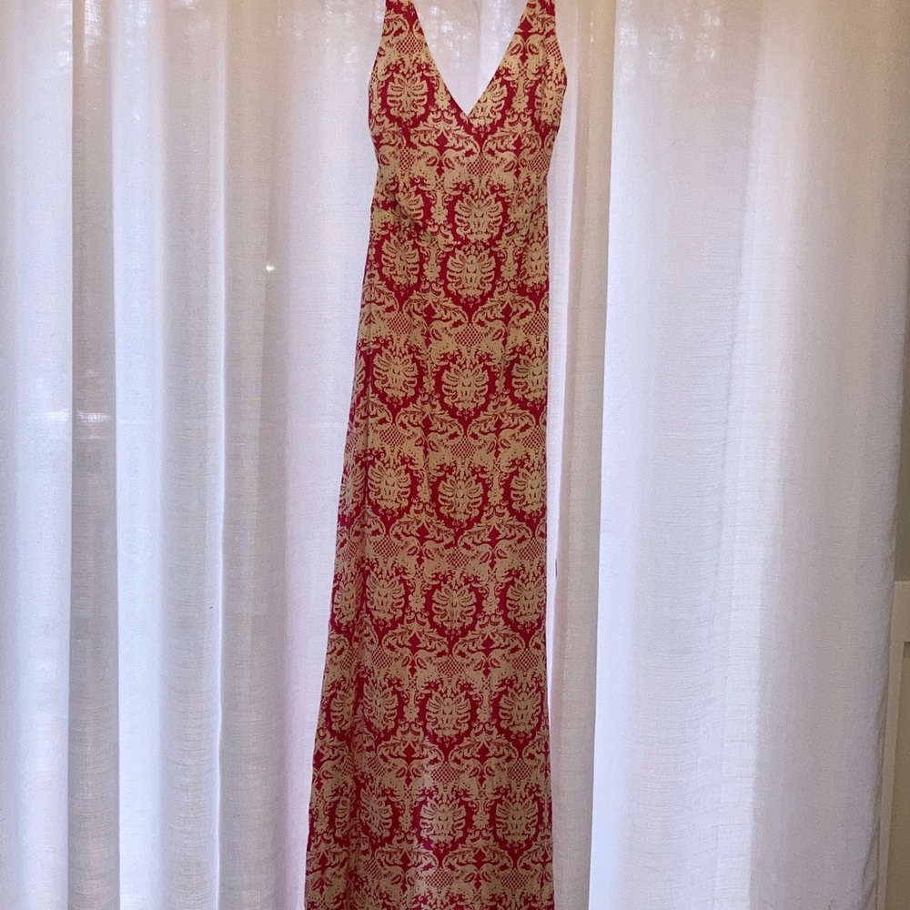Pink and white dress- The Langford Line